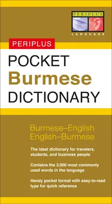 Diccionario birmano de bolsillo - Pocket Burmese Dictionary