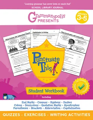 Cuaderno de puntuación, Grados 3-5 - The Punctuation Workbook, Grades 3-5