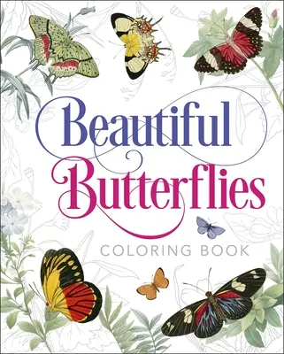 Hermosas mariposas para colorear - Beautiful Butterflies Coloring Book