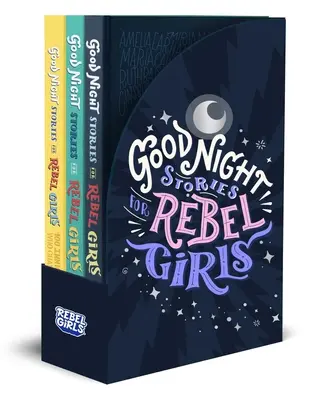 Cuentos de buenas noches para niñas rebeldes - Set de 3 libros de regalo - Good Night Stories for Rebel Girls 3-Book Gift Set