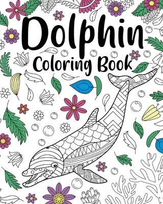 Libro para colorear de delfines - Dolphin Coloring Book