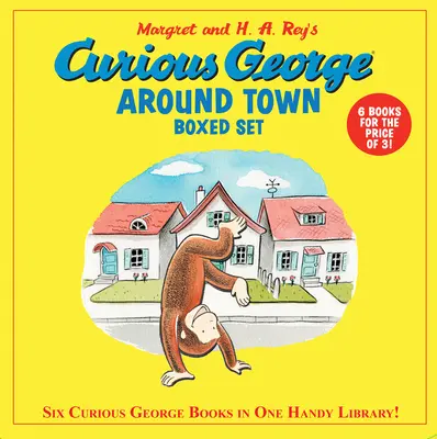 Curious George Around Town Boxed Set (Caja de seis libros) - Curious George Around Town Boxed Set (Box of Six Books)