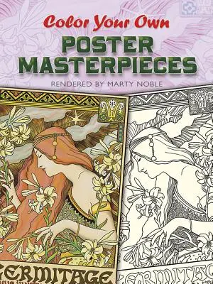 Colorea tus obras maestras del póster - Color Your Own Poster Masterpieces