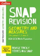 AQA GCSE 9-1 Maths Foundation Geometry and Measures (Papers 1, 2 & 3) Revision Guide - Ideal for Home Learning, 2022 and 2023 Exams