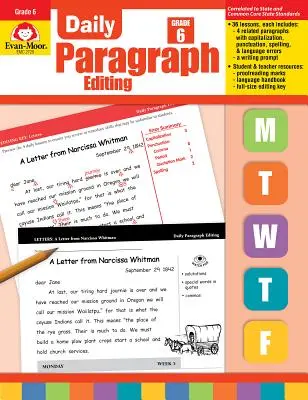 Daily Paragraph Editing Grade 6+