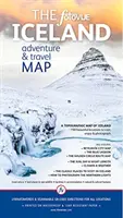 FotoVUE Mapa de viajes y aventuras de Islandia - fotoVUE Iceland Adventure and Travel Map