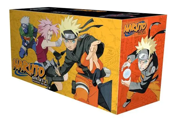 Naruto Box Set 2 - Volúmenes 28-48 con Premium - Naruto Box Set 2 - Volumes 28-48 with Premium