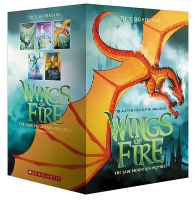 Alas de fuego: La profecía de la Montaña de Jade (Libros 6-10) - Wings of Fire: The Jade Mountain Prophecy (Books 6-10)