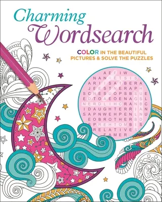 Encantadora sopa de letras: Colorea las bonitas imágenes y resuelve los puzzles - Charming Wordsearch: Color in the Beautiful Pictures & Solve the Puzzles