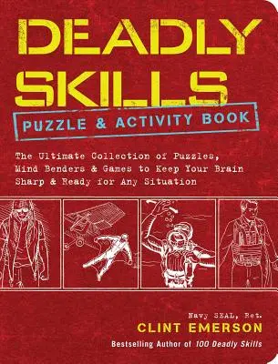 Libro de actividades y rompecabezas de habilidades mortales - Deadly Skills Puzzle and Activity Book