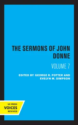 Los sermones de John Donne, volumen VII - The Sermons of John Donne, Volume VII