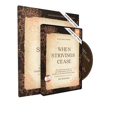 Cuando cesen los afanes Guía de estudio con DVD: Sustituyendo el Evangelio de la Superación Personal por el Evangelio de la Gracia que Transforma la Vida - When Strivings Cease Study Guide with DVD: Replacing the Gospel of Self-Improvement with the Gospel of Life-Transforming Grace