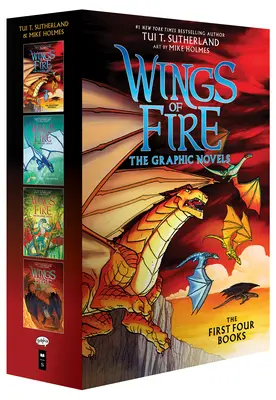 Wings of Fire #1-#4: A Graphic Novel Box Set (Wings of Fire Novelas Gráficas #1-#4) - Wings of Fire #1-#4: A Graphic Novel Box Set (Wings of Fire Graphic Novels #1-#4)