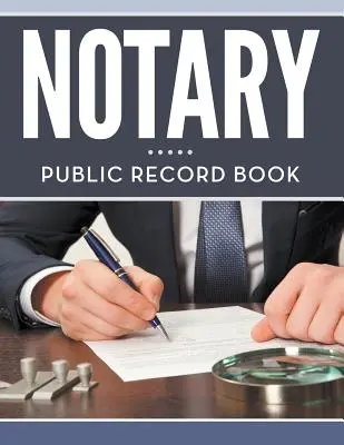 Libro de registro notarial - Notary Public Record Book