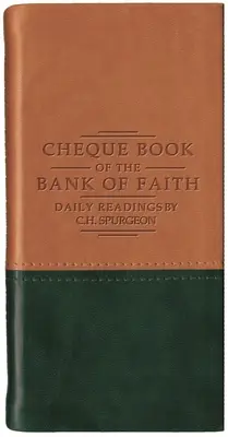 Chequera del Banco de la Fe - Tan/Green - Chequebook of the Bank of Faith - Tan/Green