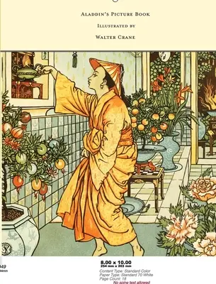 Aladdin's Picture Book - Ilustrado por Walter Crane - Aladdin's Picture Book - Illustrated by Walter Crane