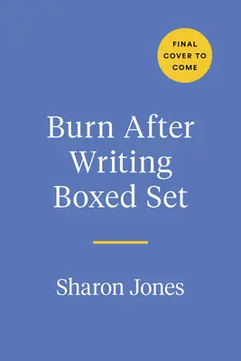 Burn After Writing Caja - Burn After Writing Boxed Set