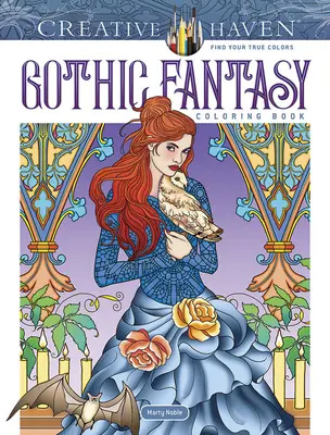 Creative Haven Libro para colorear Fantasía Gótica - Creative Haven Gothic Fantasy Coloring Book