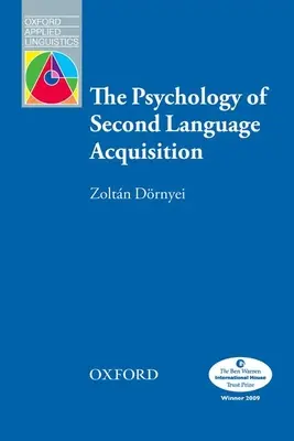 Psicología de la adquisición de segundas lenguas - The Psychology of Second Language Acquisition