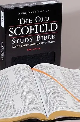 Biblia de Estudio Old Scofield-KJV-Impresión Grande - Old Scofield Study Bible-KJV-Large Print