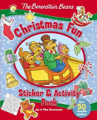 Los Osos Berenstain Libro de Actividades y Pegatinas Navidad Divertida - The Berenstain Bears Christmas Fun Sticker and Activity Book