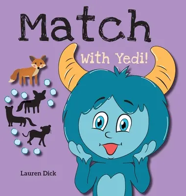 Empareja con Yedi: (3-5 años) ¡Practica con Yedi! (Emparejar, Imágenes de sombras, 20 animales) - Match With Yedi!: (Ages 3-5) Practice With Yedi! (Matching, Shadow Images, 20 Animals)