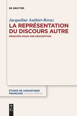La Reprsentation du Discours Autre