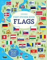 Primer libro de pegatinas Banderas - First Sticker Book Flags