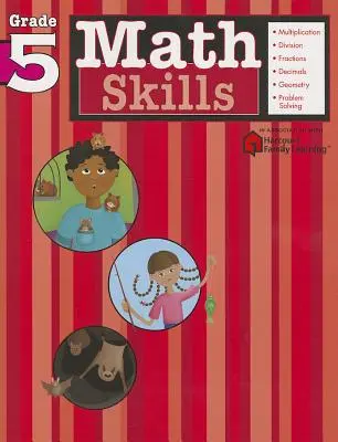 Habilidades matemáticas: Grado 5 (Flash Kids Harcourt Family Learning) - Math Skills: Grade 5 (Flash Kids Harcourt Family Learning)