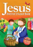 Libro de pegatinas con póster de Jesús - Jesus Poster Sticker Book