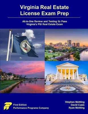 Preparación para el examen de licencia de bienes raíces de Virginia: Todo-en-Uno Revisión y Pruebas para Aprobar el Examen PSI de Bienes Raíces de Virginia - Virginia Real Estate License Exam Prep: All-in-One Review and Testing to Pass Virginia's PSI Real Estate Exam