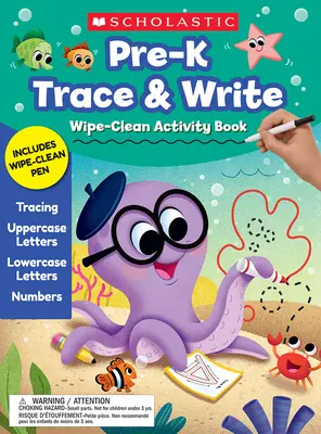 Pre-K Trace & Write Wipe-Clean Libro de Actividades - Pre-K Trace & Write Wipe-Clean Activity Book