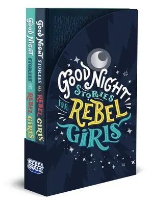 Cuentos de buenas noches para chicas rebeldes, estuche de 2 libros - Good Night Stories for Rebel Girls 2-Book Gift Set