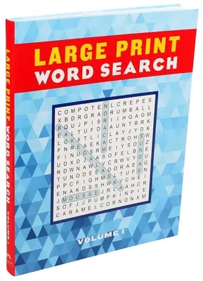 Sopa de letras grande Volumen 1, 1 - Large Print Word Search Volume 1, 1