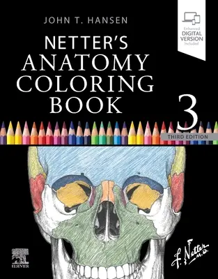 Libro para colorear Anatomía de Netter - Netter's Anatomy Coloring Book