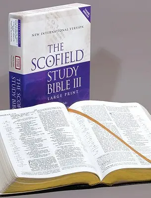 Biblia de Estudio Scofield III-NVI-Impresión Grande - Scofield Study Bible III-NIV-Large Print