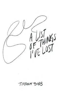 Una lista de cosas que he perdido - A List of Things I've Lost