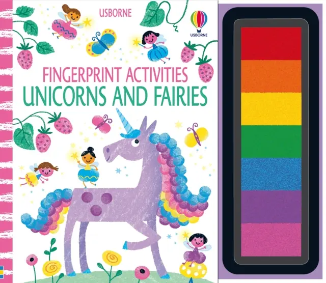 Actividades de huellas dactilares Unicornios y Hadas - Fingerprint Activities Unicorns and Fairies