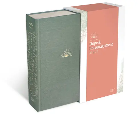 Biblia NLT Dayspring Hope & Encouragement (Tapa dura de lujo, Verde seafoam) - NLT Dayspring Hope & Encouragement Bible (Hardcover Deluxe, Seafoam Green)