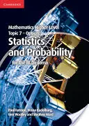 Matemáticas Nivel Superior Opción Diploma Ib Tema 7 Estadística y Probabilidad - Mathematics Higher Level for the Ib Diploma Option Topic 7 Statistics and Probability