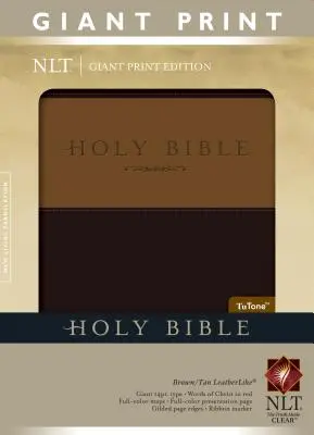 Biblia con letra gigante-NLT - Giant Print Bible-NLT