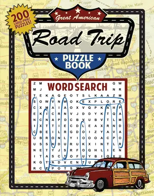 Libro de Puzzles del Gran Viaje por Carretera Americano - Great American Road Trip Puzzle Book