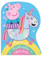 Peppa Pig: El fantástico libro de cartón con forma de unicornio de Peppa - Peppa Pig: Peppa's Fantastic Unicorn Shaped Board Book