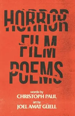 Poemas de películas de terror - Horror Film Poems