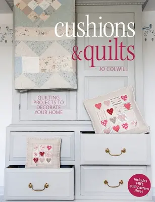 Cojines y edredones - Proyectos de acolchado para decorar su hogar - Cushions & Quilts - Quilting Projects to Decorate Your Home