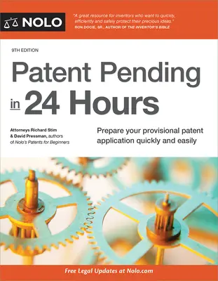 Patente en trámite en 24 horas - Patent Pending in 24 Hours