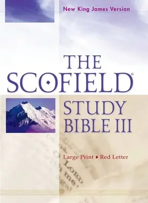 Biblia de Estudio Scofield III-RVRG-Impresión Grande - Scofield Study Bible III-NKJV-Large Print