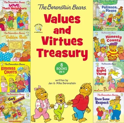 El Tesoro de Valores y Virtudes de los Osos Berenstain: 8 libros en 1 - The Berenstain Bears Values and Virtues Treasury: 8 Books in 1