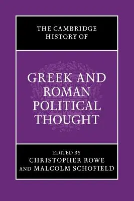 Historia de Cambridge del pensamiento político griego y romano - The Cambridge History of Greek and Roman Political Thought