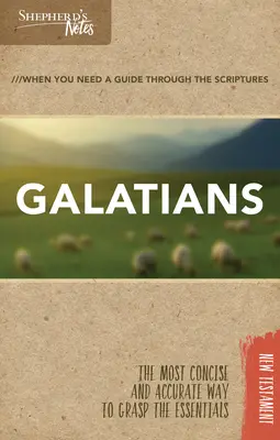 Notas del pastor: Gálatas - Shepherd's Notes: Galatians